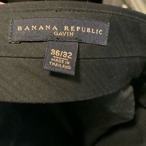 Banana Republic black dress pants 36x32